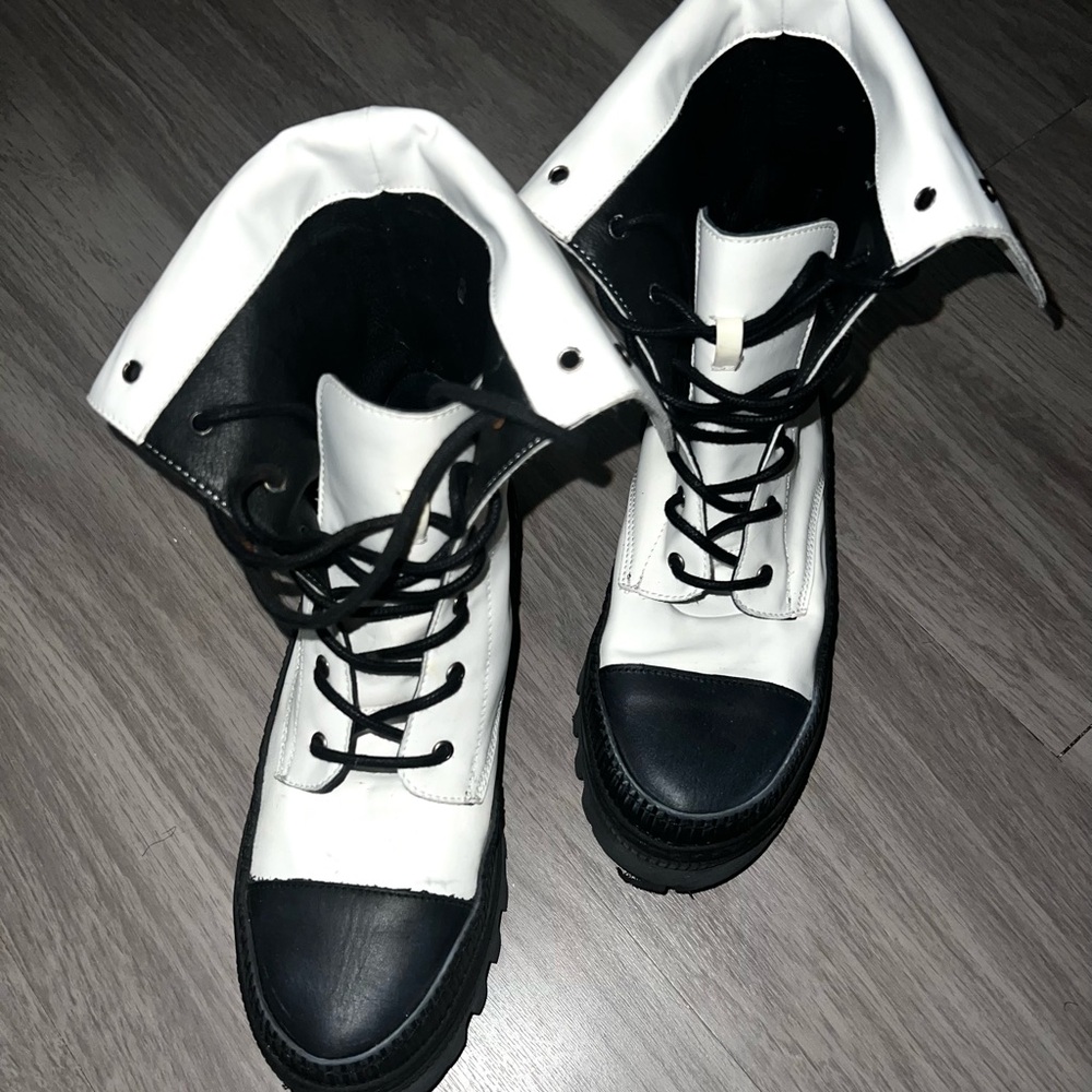 Free People Combat Boots